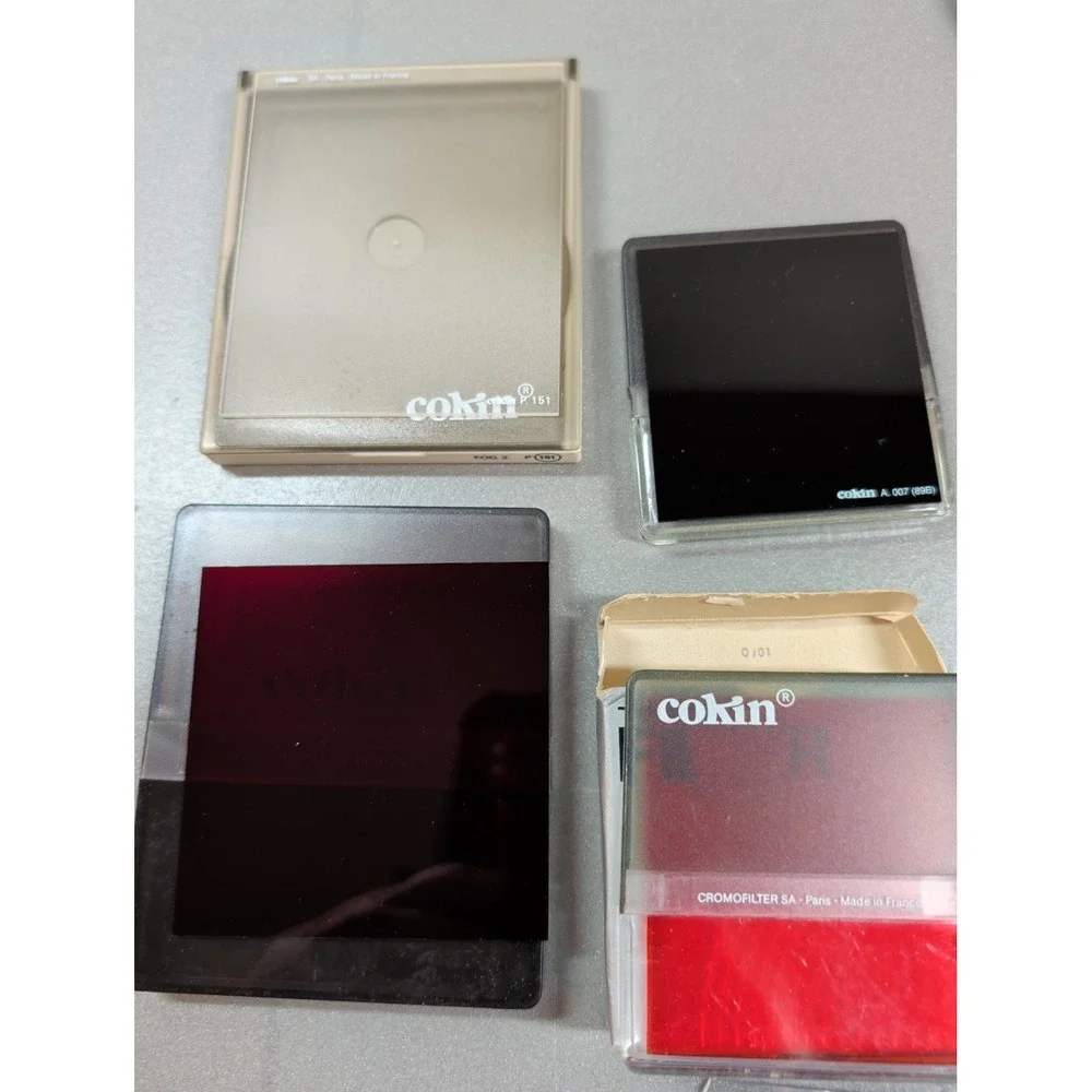 Cokin Coastar Camera Filter Lot P A Series Infrared‎ Red Fog Star Tokina Hood